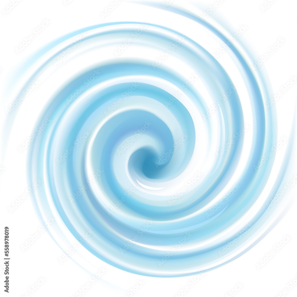 Vector background of blue swirling water texture Vector background of blue swirling water texture