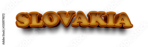 Slovakia name mockup country