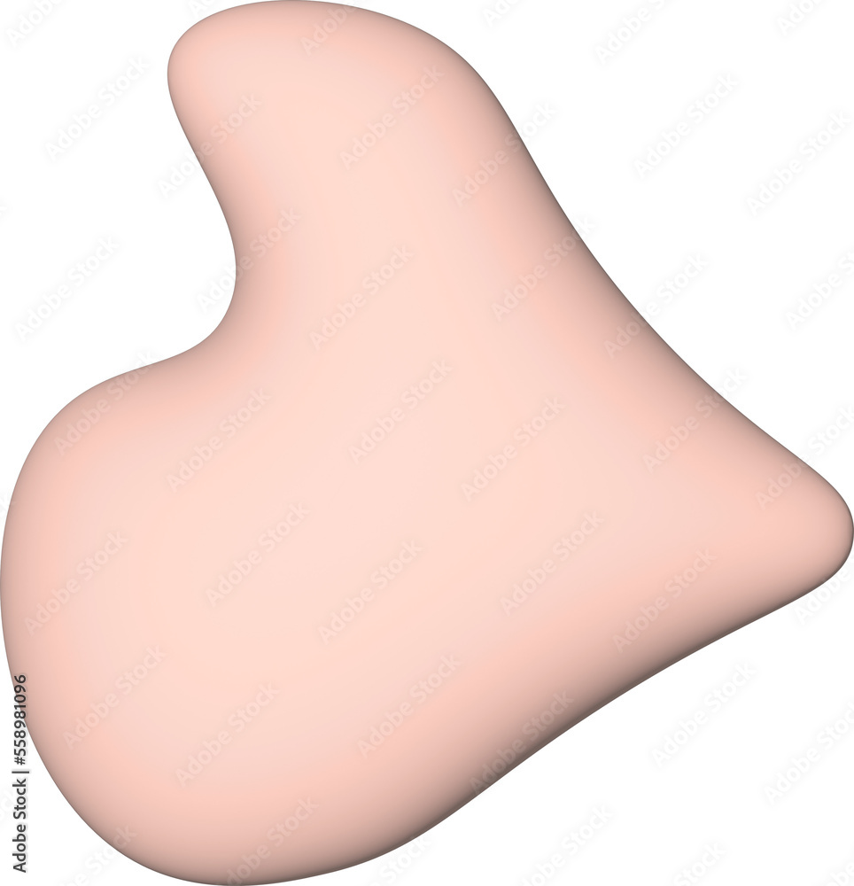 Abstract pastel shape 3d background. Decorative stone. Abstract pastel shape 3d background. Decorative stone.