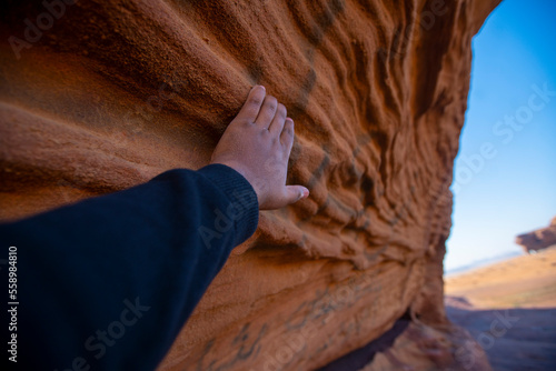 saudi tabuk region neom limestone formations 