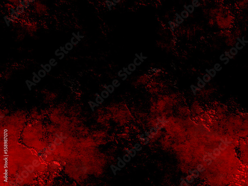 Horror red black paranormal background, apocalyptic scene background, mysterious power dangerous backdrop with burn movement creepy effect season Halloween or warm Christmas red design	

