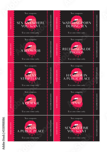 Sex coupons, Naughty gift, Naughty coupons, Sex coupons for him, Valentine's day Sex coupons for him, Anniversary gift, Sex coupon book, Coupon Book for Him, For Him Valentines, Naughty Gift for Him, 