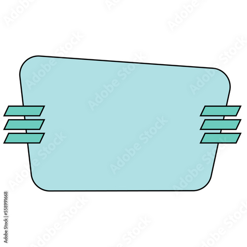 Retro 50's Diner Googie Shape