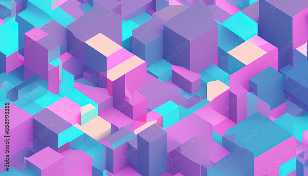 gradient color abstract cube background gradient color abstract cube background