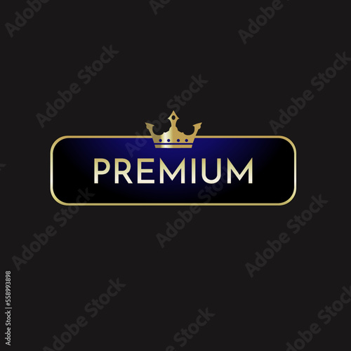 Premium - button, designation