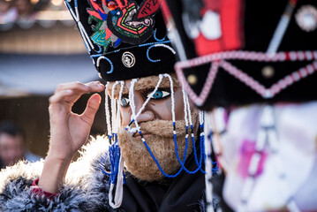 Keuken achterwand Carnaval Mexicaanse Chinelo danser in Tepoztlan  © Claudio Briones