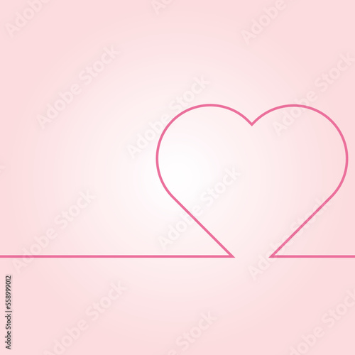 Hearts vector icon collection. Valentine's day romance symbols.Love Background