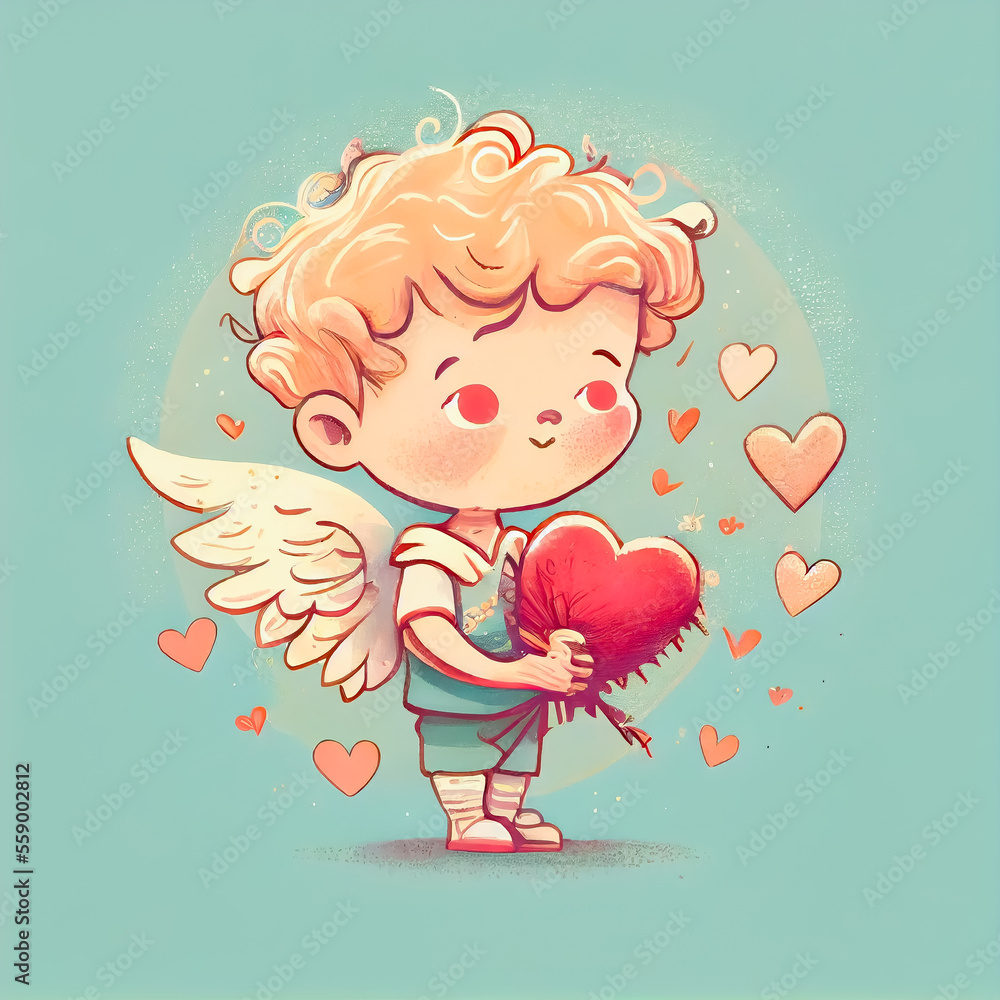 cupid working on valentines day cupid working on valentines day