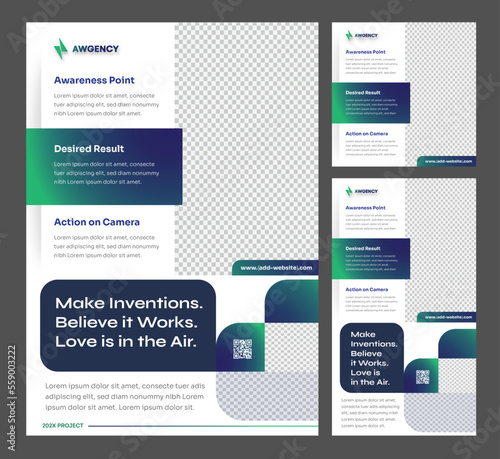 Modern Multipurpose Advertisement Templates - FLyer, Poster, Banner, Social Media Post & story - Printing, Square, and Long Size