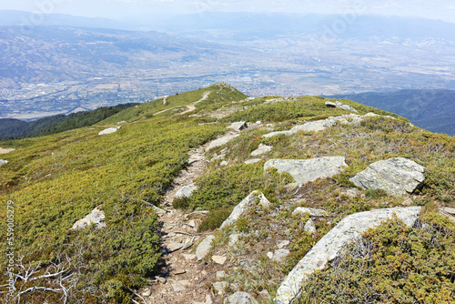 Summer landscape of Belasitsa Mountain, Bulgaria