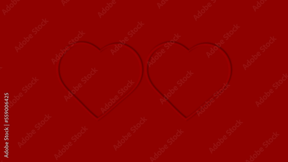 Red hearts on a red background. Card. Valentine's Day. Love. Image of a heart. Hearts. many hearts Red hearts on a red background. Card. Valentine's Day. Love. Image of a heart. Hearts. many hearts
