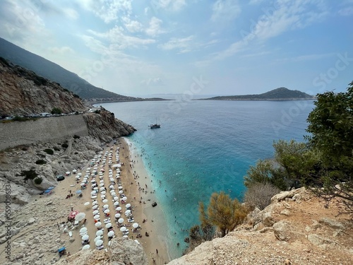 Fototapeta Naklejka Na Ścianę i Meble -  Most Famous Beach of Antalya, Kaputas Beach