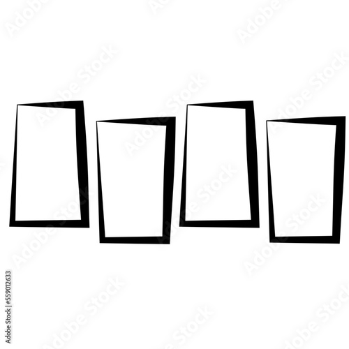 Retro Design Elements Atomic Shape