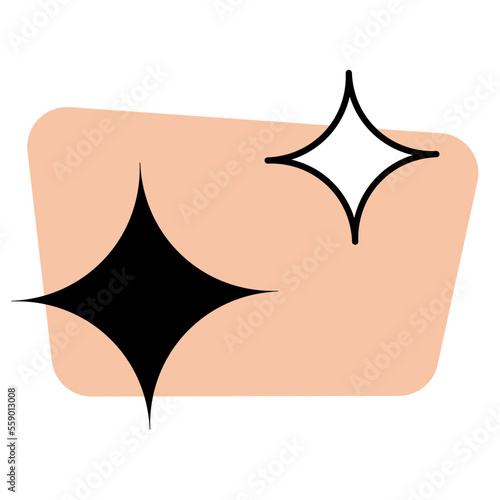 Mid Century Retro Googie Shapes