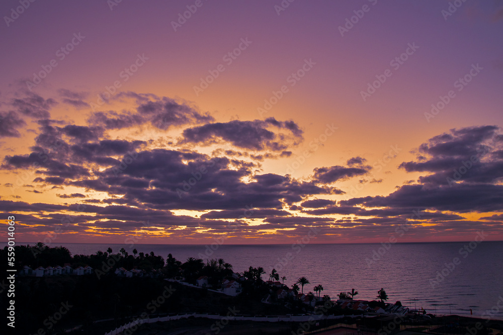 Obraz premium Sunrise time, Jandia, Fuerteventura