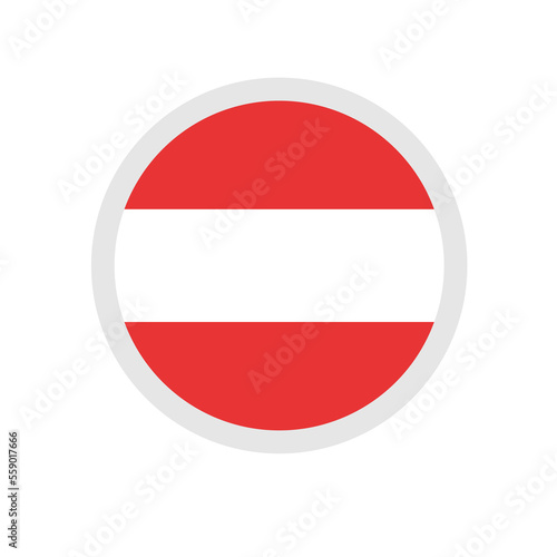 Free Download National flag of Austria, round icon, PNG - GFXLoad