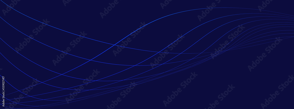 Abstract Blue technology background with light striped lines wave. light effect of neon glow. copy space for text, for websites, designers, wallpaper background illustration, geometric minimal shapes Abstract Blue technology background with light striped lines wave. light effect of neon glow. copy space for text, for websites, designers, wallpaper background illustration, geometric minimal shapes