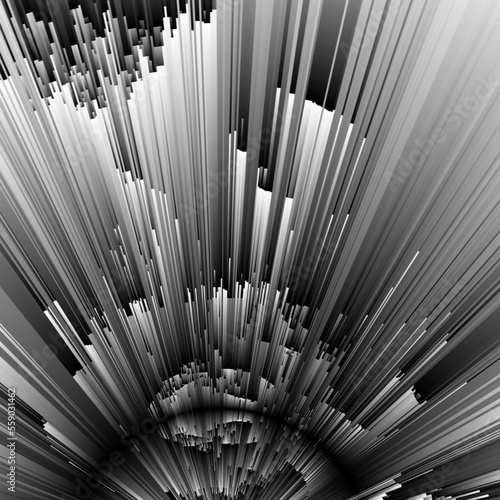 Abstract background illustration black and white 