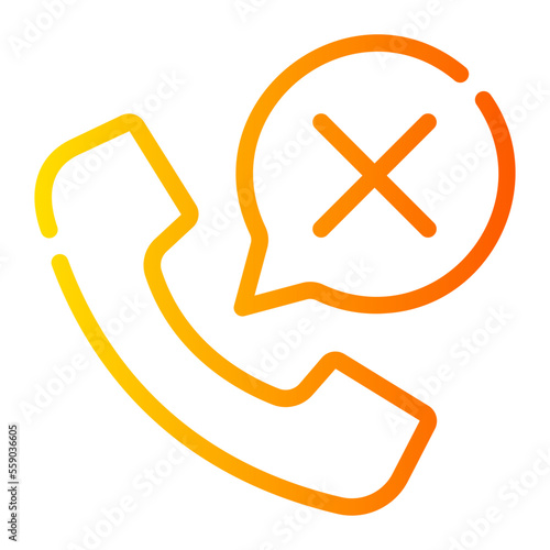 missed gradient icon