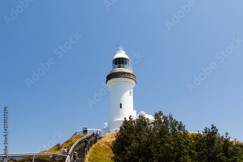 Wallpaper Mural A white lighthouse on a hill Torontodigital.ca