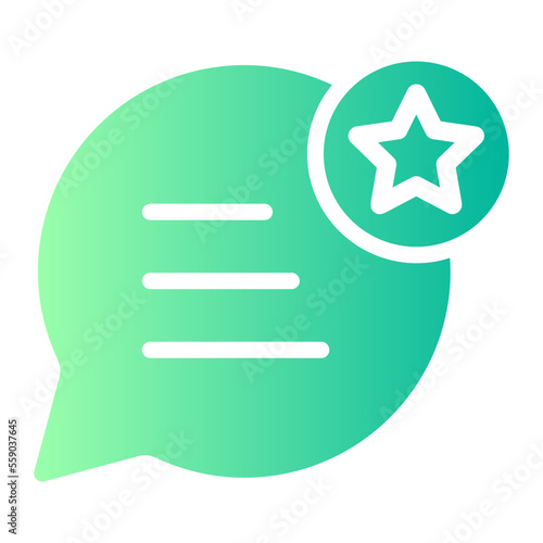 favourite gradient icon