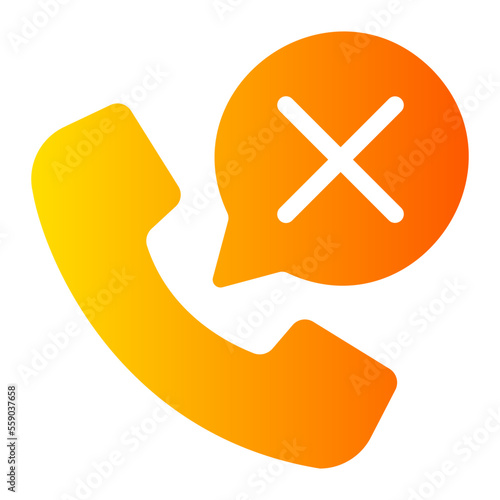 missed gradient icon