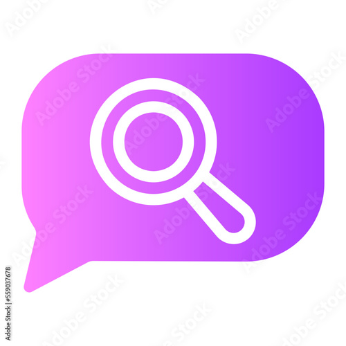 search gradient icon