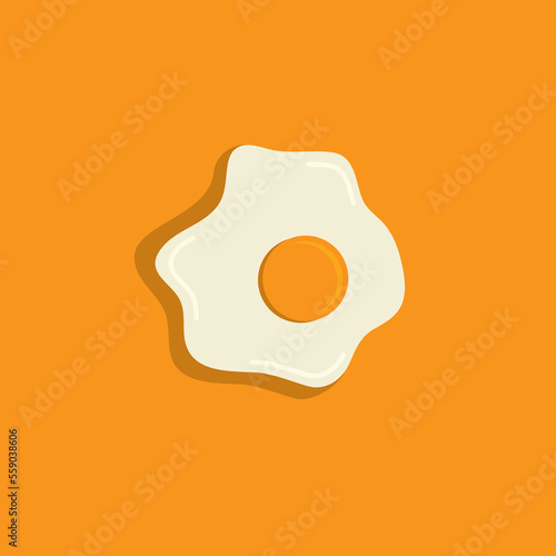 Egg logo vector icon illustration