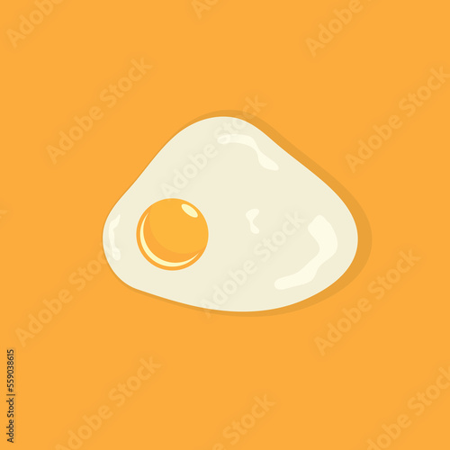 Egg logo vector icon illustration