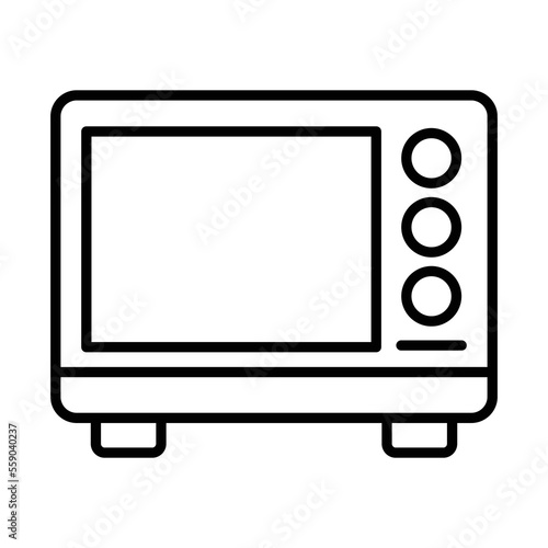oven icon. outline icon