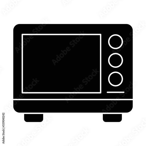 oven icon. solid icon