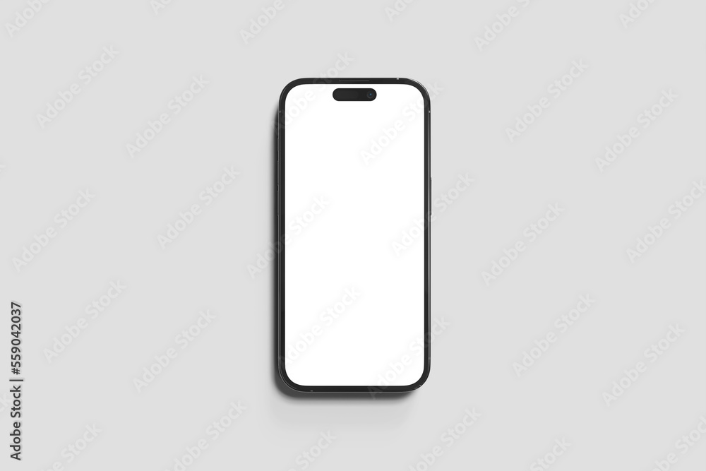 Smartphone Screen Blank Mockup Smartphone Screen Blank Mockup