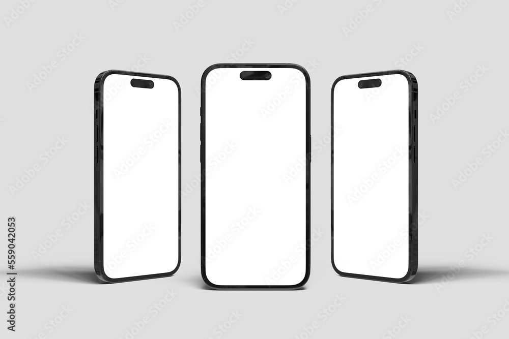 Smartphone Screen Blank Mockup Smartphone Screen Blank Mockup