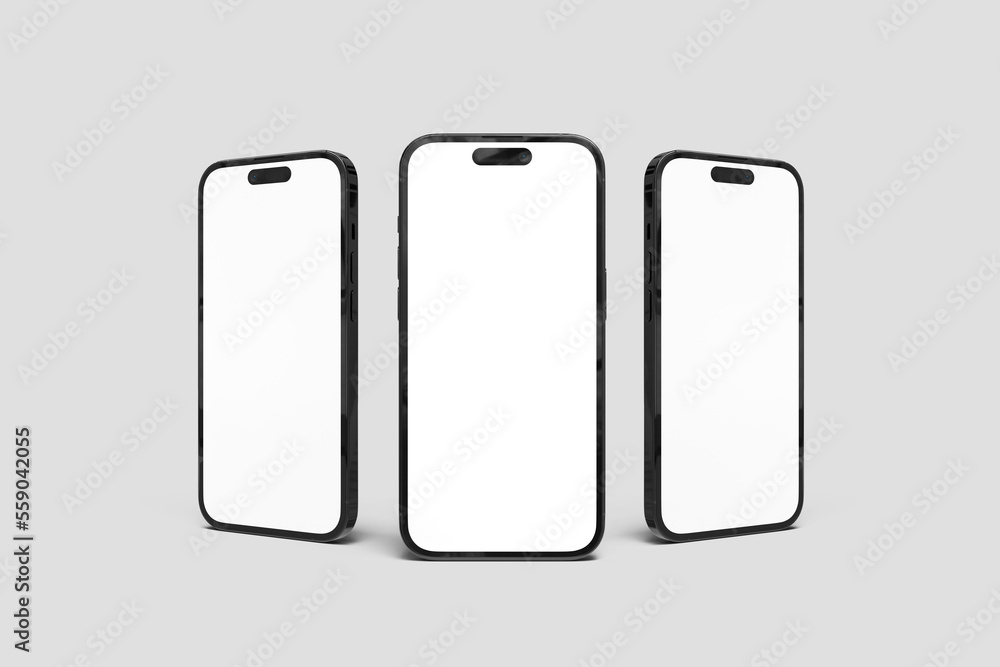 Smartphone Screen Blank Mockup Smartphone Screen Blank Mockup