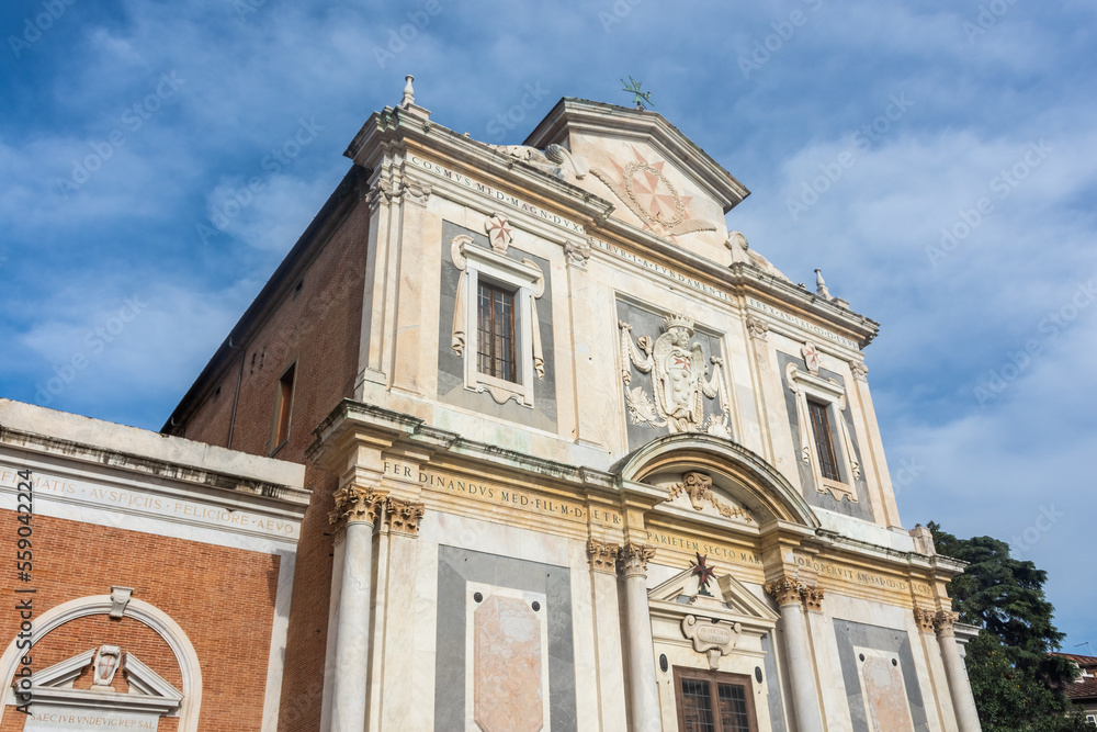Church in Pisa historic center,  Italy