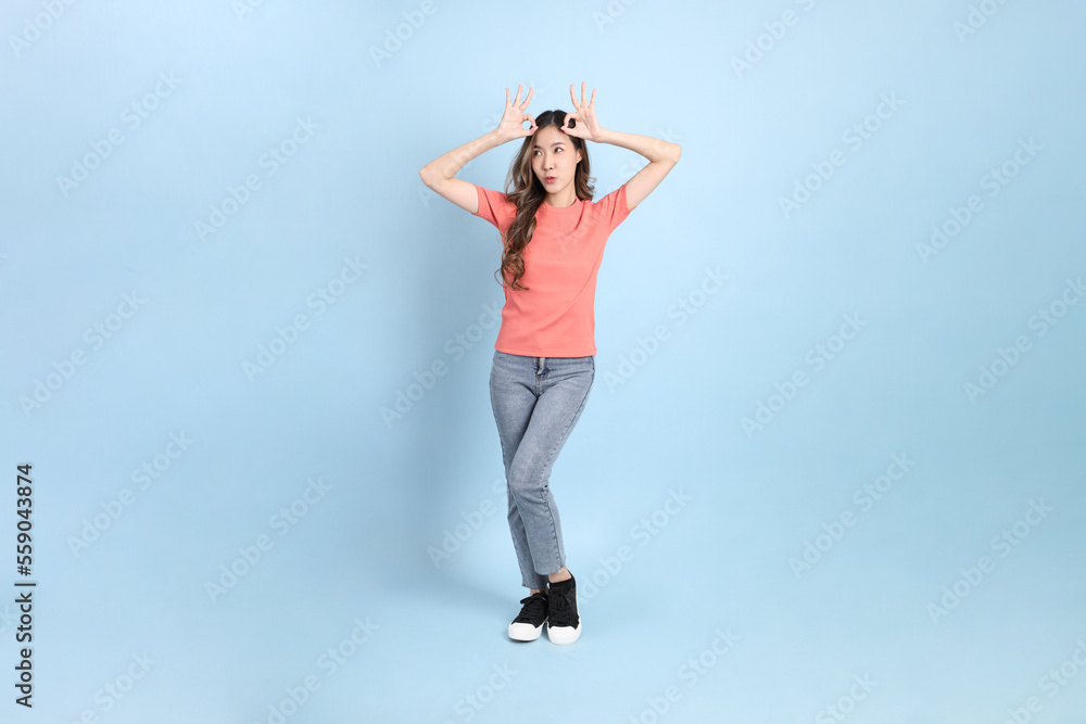 Casual Asian Woman Casual Asian Woman
