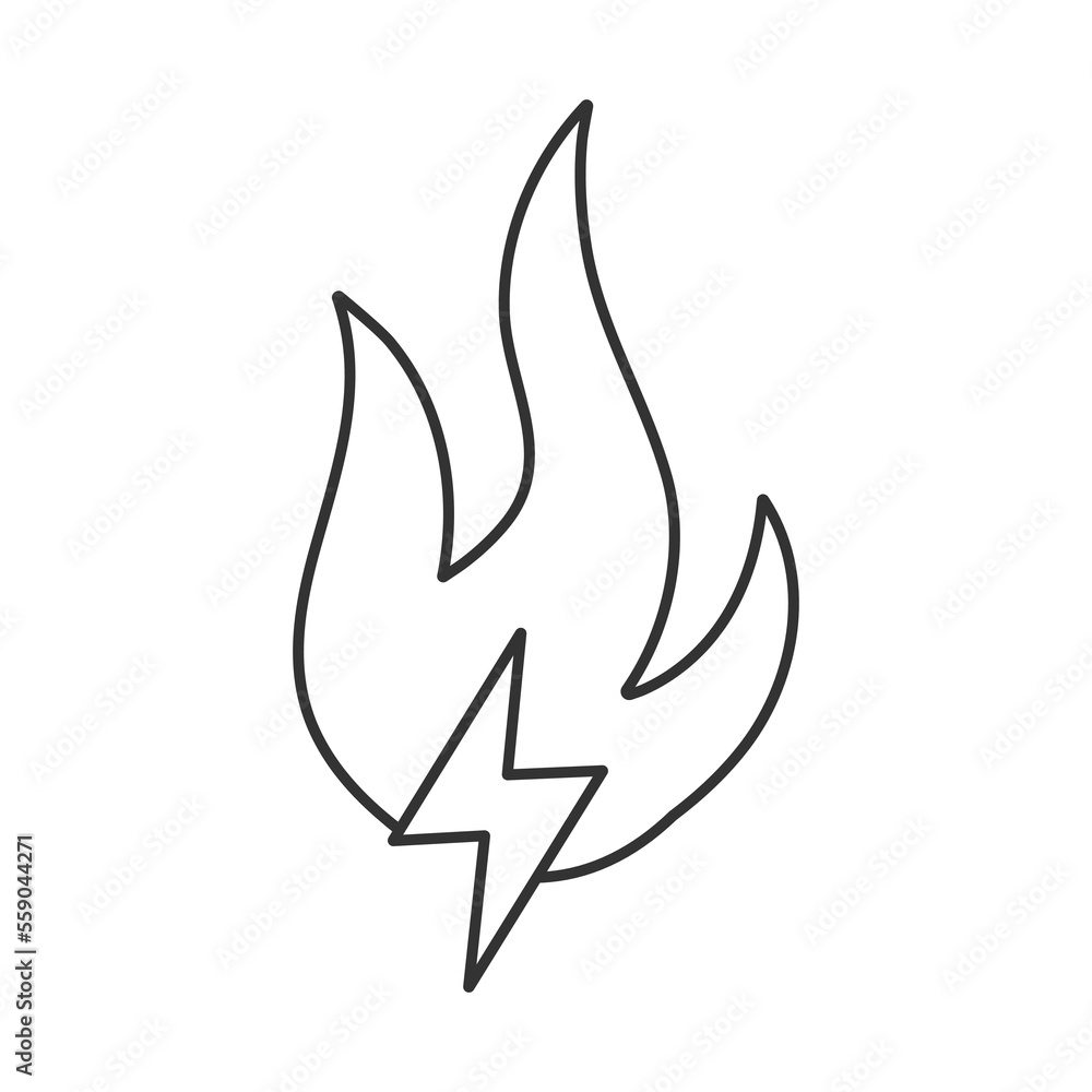Energy burn vector icon. Line sign for mobile concept and web design. Symbol, logo illustration. Vector graphics Energy burn vector icon. Line sign for mobile concept and web design. Symbol, logo illustration. Vector graphics
