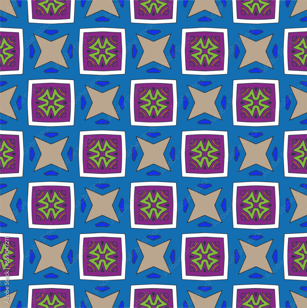 Abstract ethnic rug ornamental seamless pattern.Perfect for fashion, textile design, cute themed fabric, on wall paper, wrapping paper, fabrics and home decor. Abstract ethnic rug ornamental seamless pattern.Perfect for fashion, textile design, cute themed fabric, on wall paper, wrapping paper, fabrics and home decor.