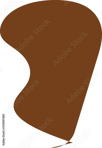 Boho Illustration shapes abstract