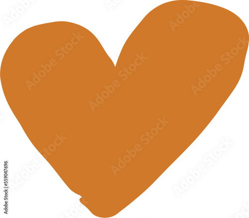 Boho Illustration shapes abstract