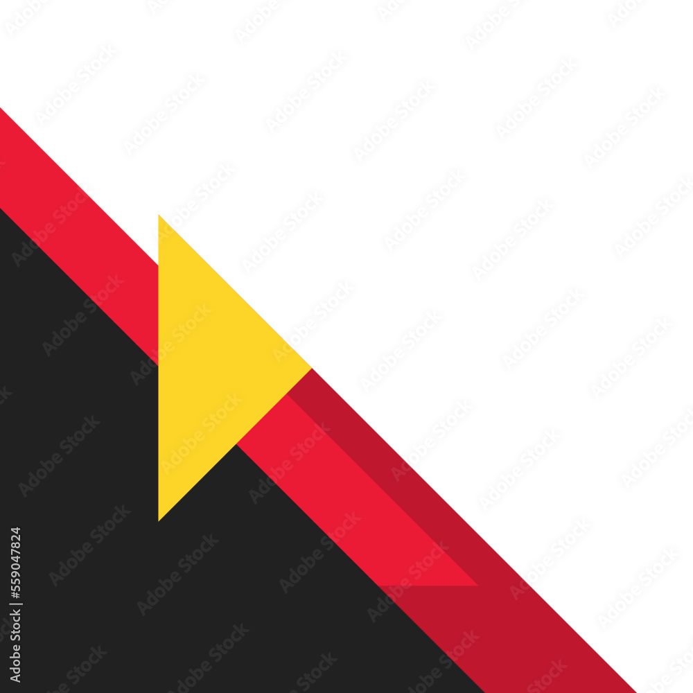 Red and Black Flat Business Corner 5