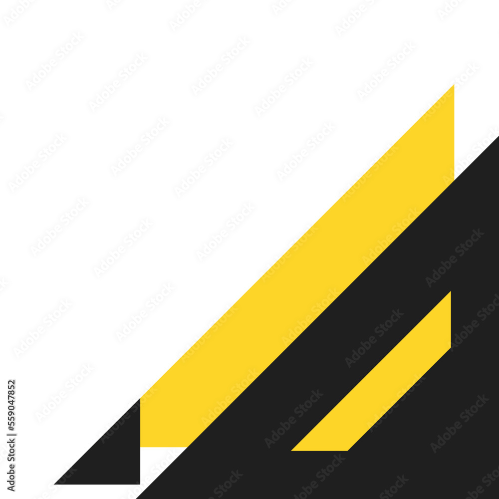 Yellow and Black Flat Business Corner 5 Yellow and Black Flat Business Corner 5