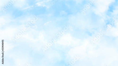 Cloudy blue sky abstract background. Beautiful blue and white sky background textures