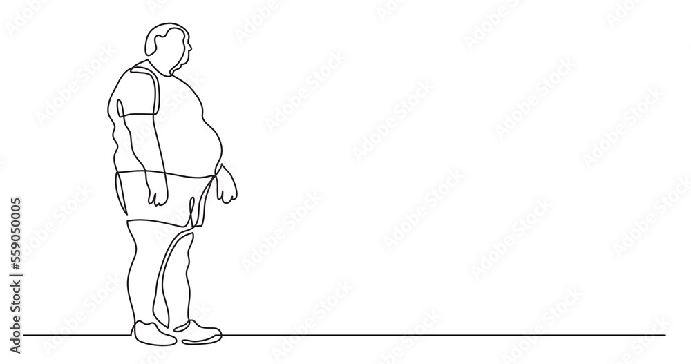 continuous line drawing of oversize man standing thinking about body positivity PNG image with transparent background continuous line drawing of oversize man standing thinking about body positivity PNG image with transparent background