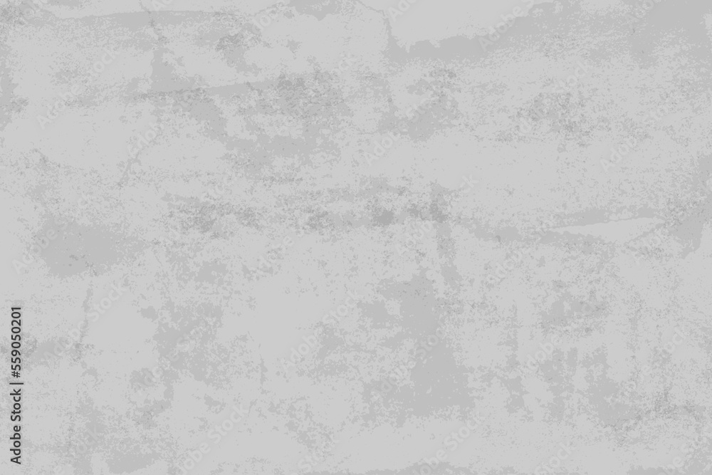 Dirty grunge white wall texture background, vector illustration
