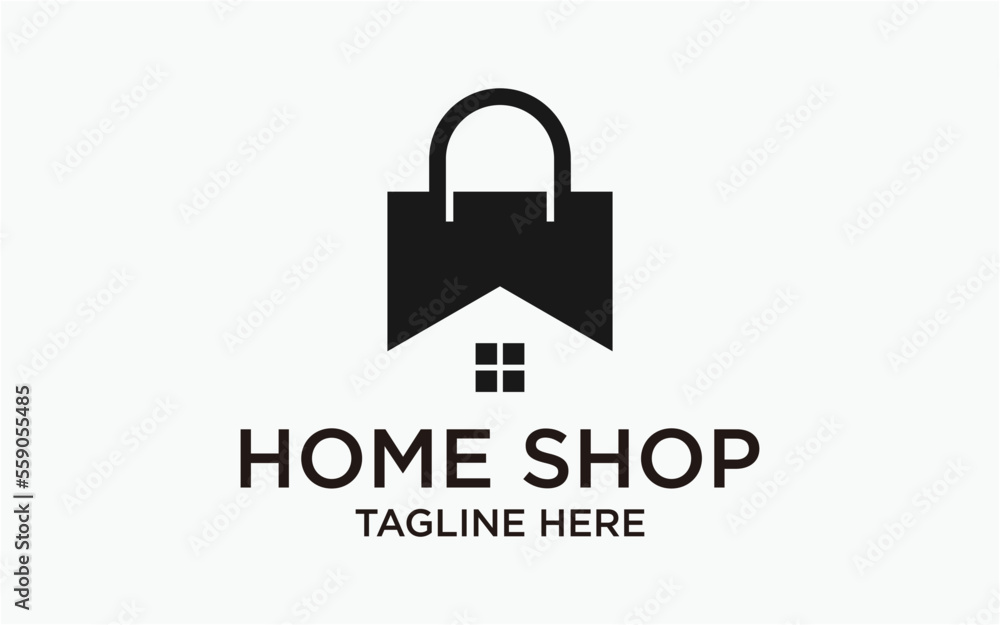LOGO DESIGN HOME AND SHOP COMBINED LOGO DESIGN HOME AND SHOP COMBINED