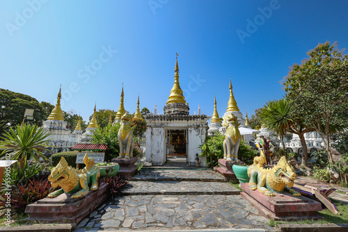 Buddhist old temple in thailand 