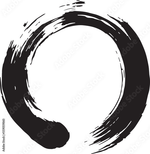 Enso Zen Cirlcle in Yoga photo