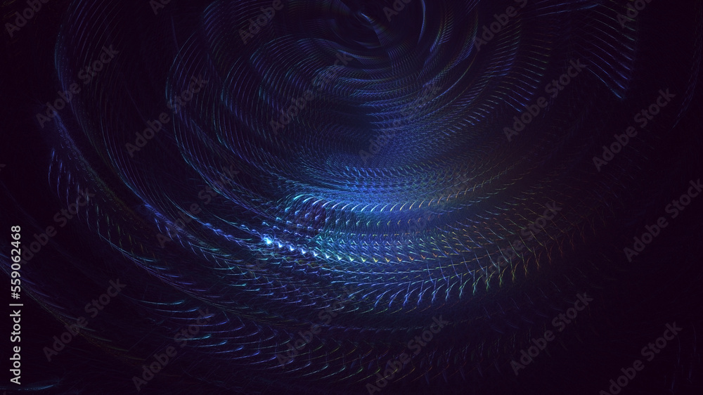 3D rendering abstract multicolor fractal light background 3D rendering abstract multicolor fractal light background