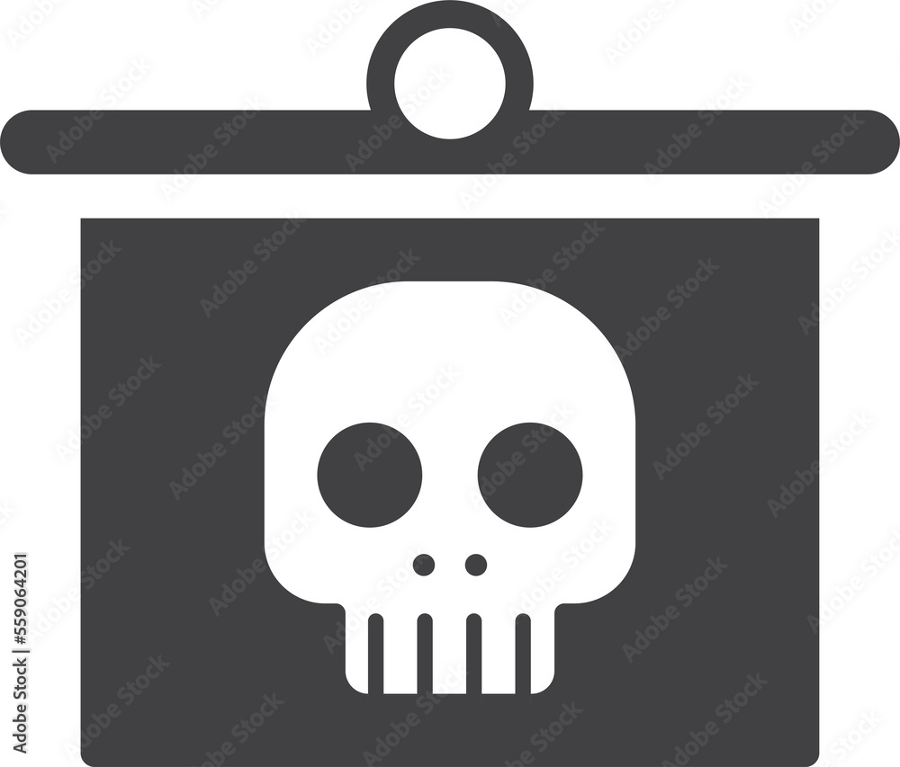 skull with x ray illustration in minimal style skull with x ray illustration in minimal style